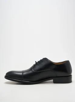Derbies Yves Saint Clair Noir Talon Bas