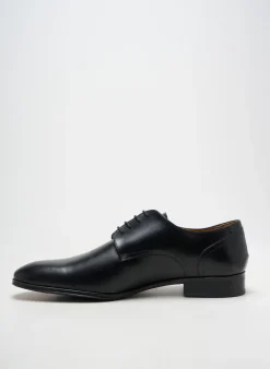 Derbies Yves Saint Clair Noir Talon Bas