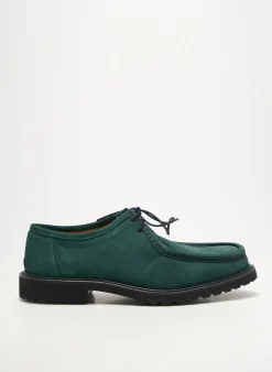 Derbies Yves Saint Clair Vert Talon Bas