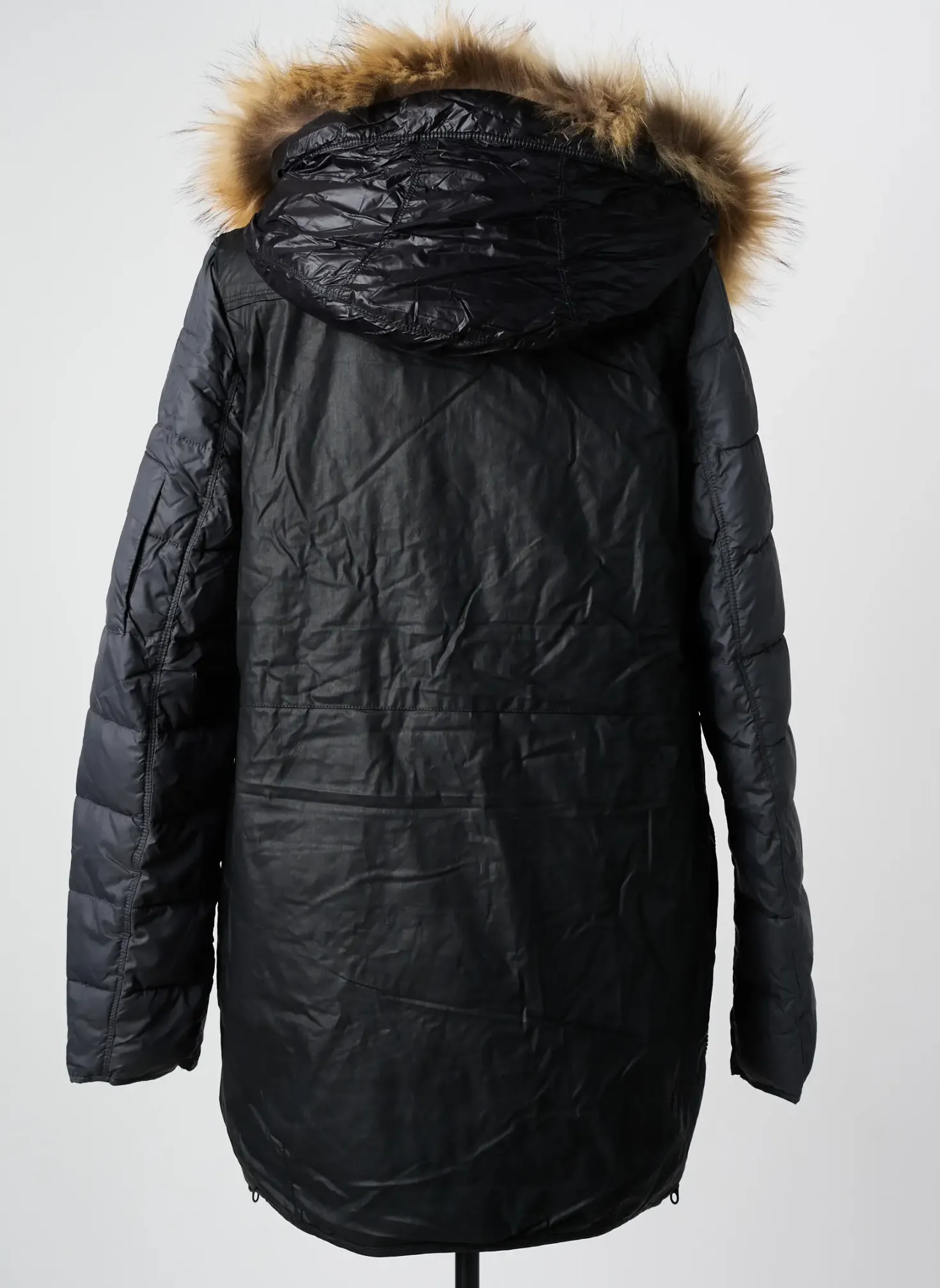 Doudoune Areline Noir A Capuche