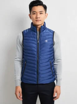 Doudoune Armita Bleu Sans Capuche