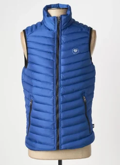 Doudoune Armita Bleu Sans Capuche