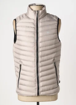 Doudoune Armita Gris Sans Capuche