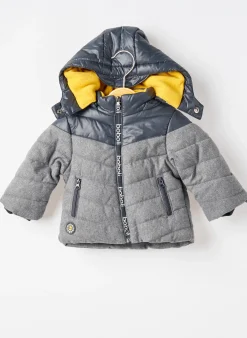 Doudoune Boboli Gris A Capuche