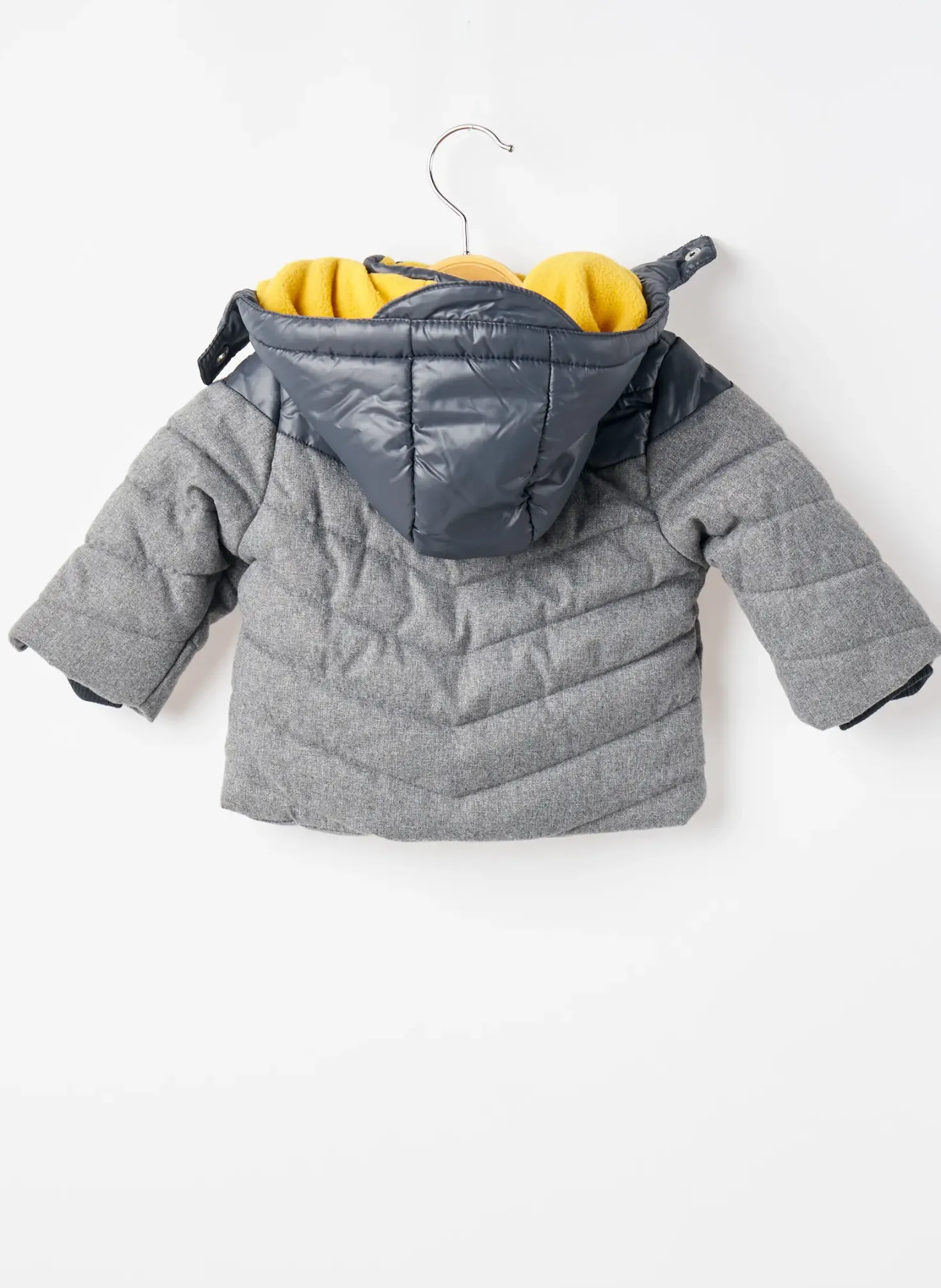 Doudoune Boboli Gris A Capuche