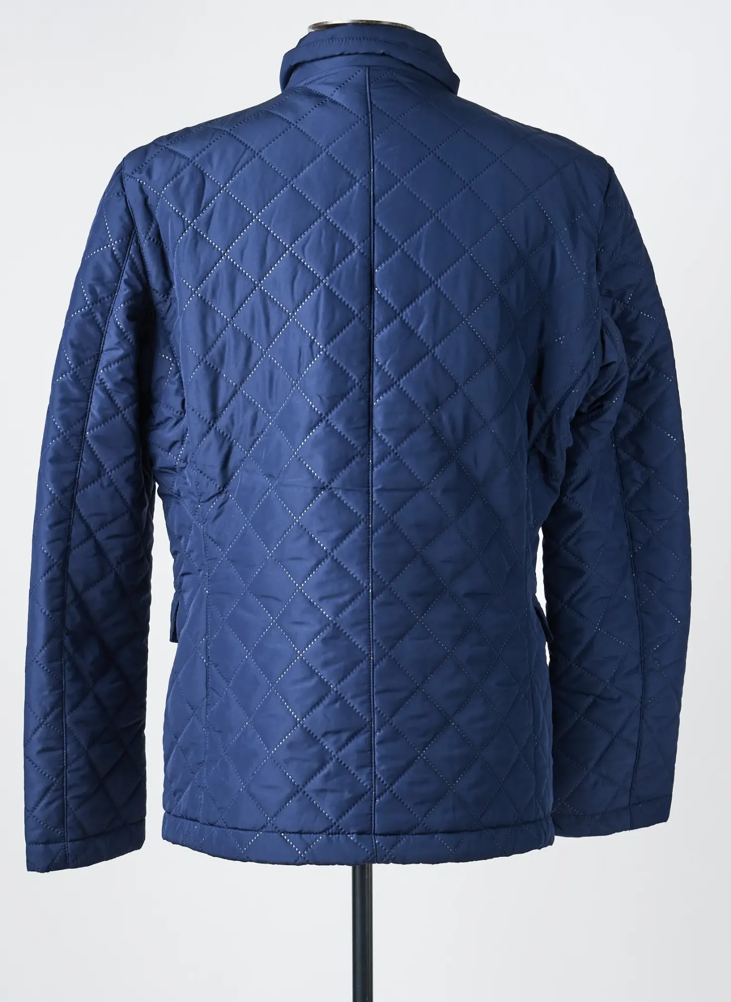 Doudoune Calamar Bleu Sans Capuche