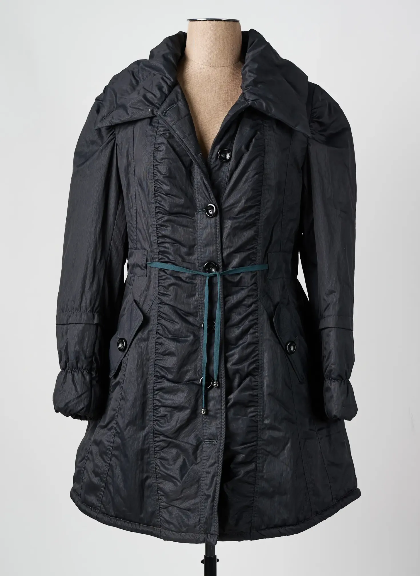 Doudoune Camage Gris Sans Capuche