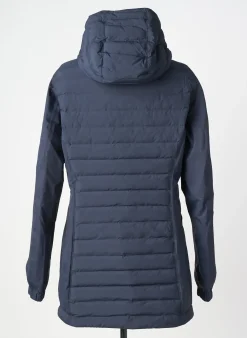 Doudoune Camel Active Bleu A Capuche