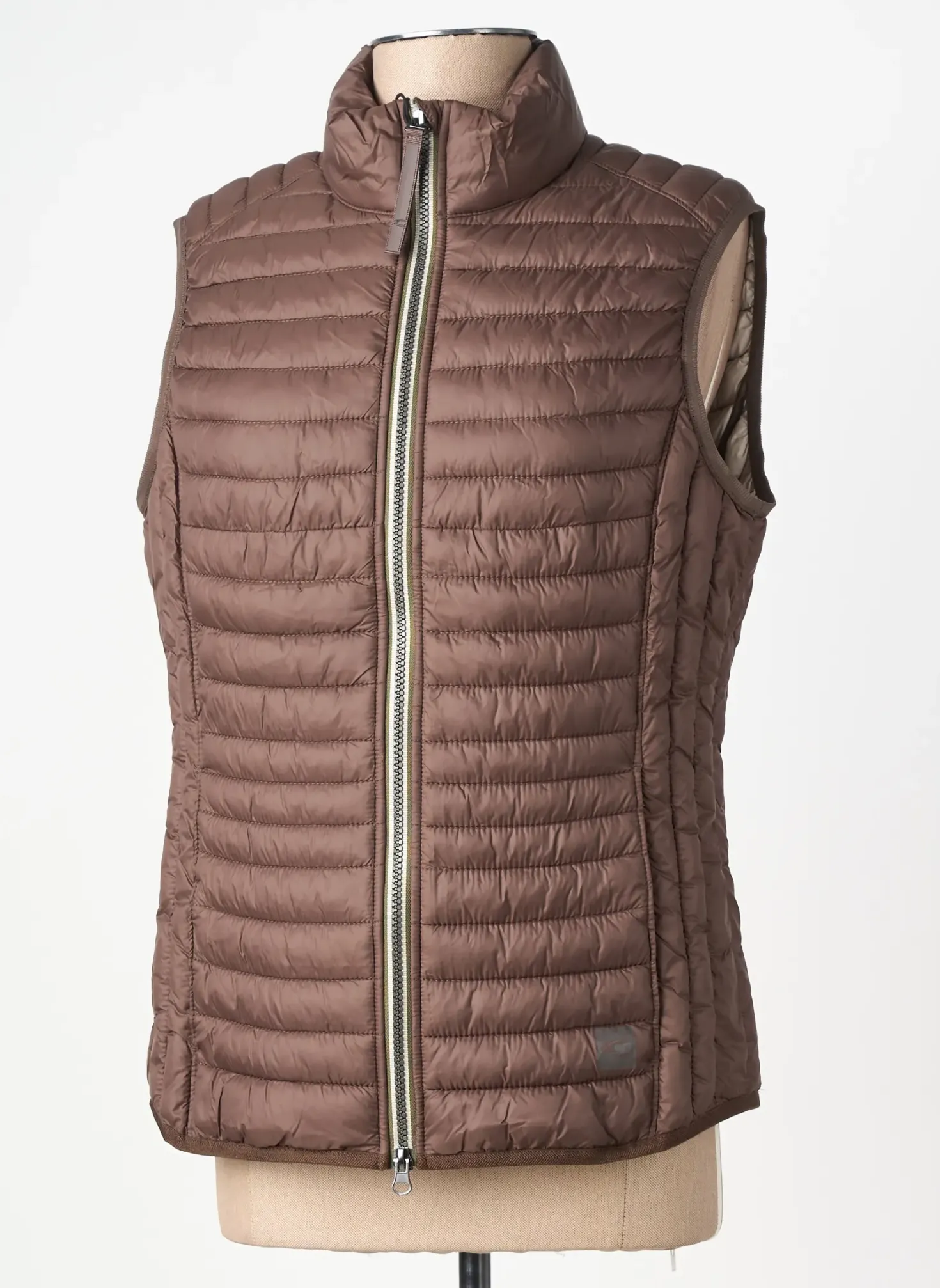 Doudoune Camel Active Marron Sans Capuche
