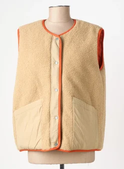 Doudoune Camel Active Orange Sans Capuche