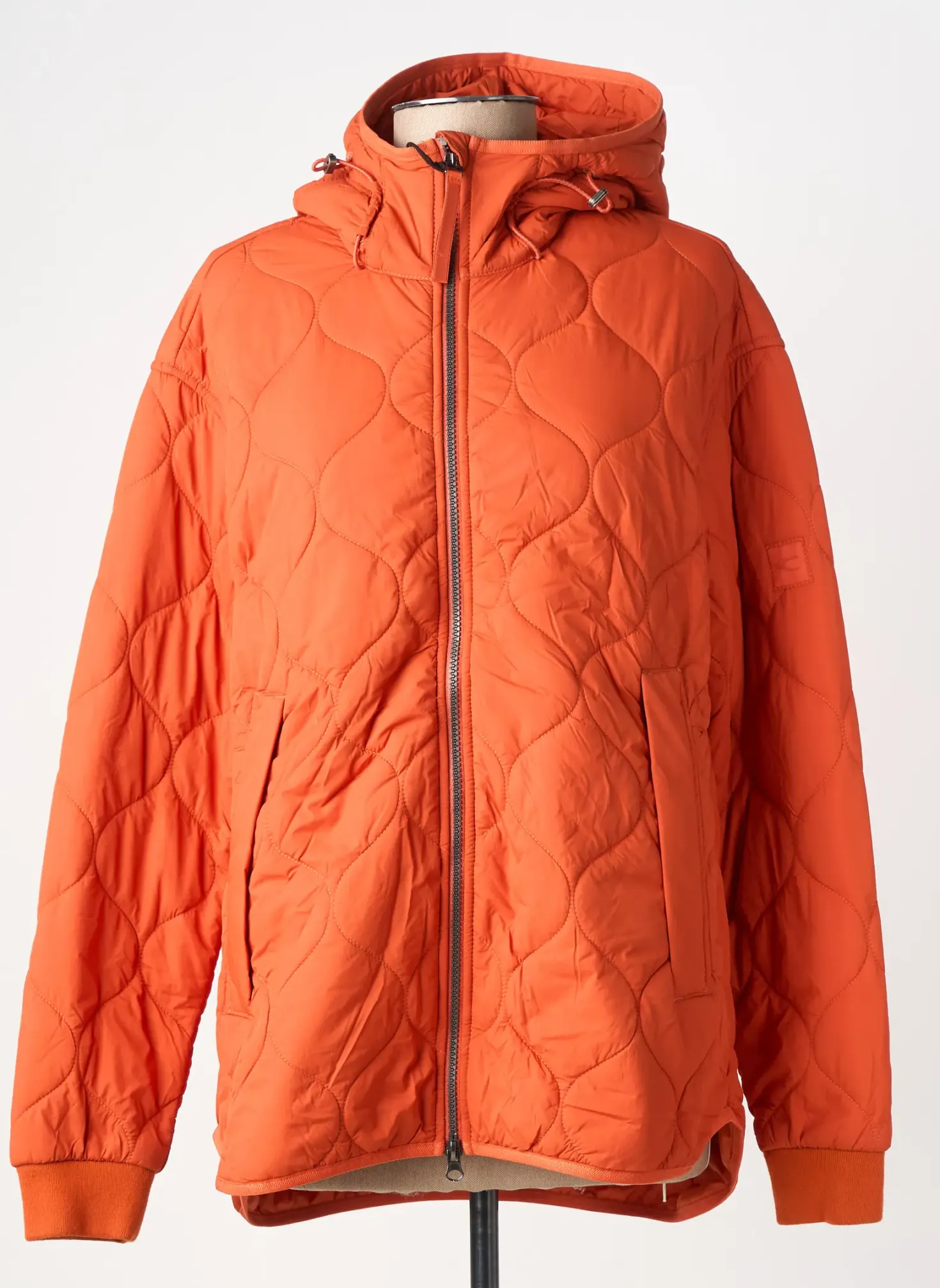 Doudoune Camel Active Orange A Capuche