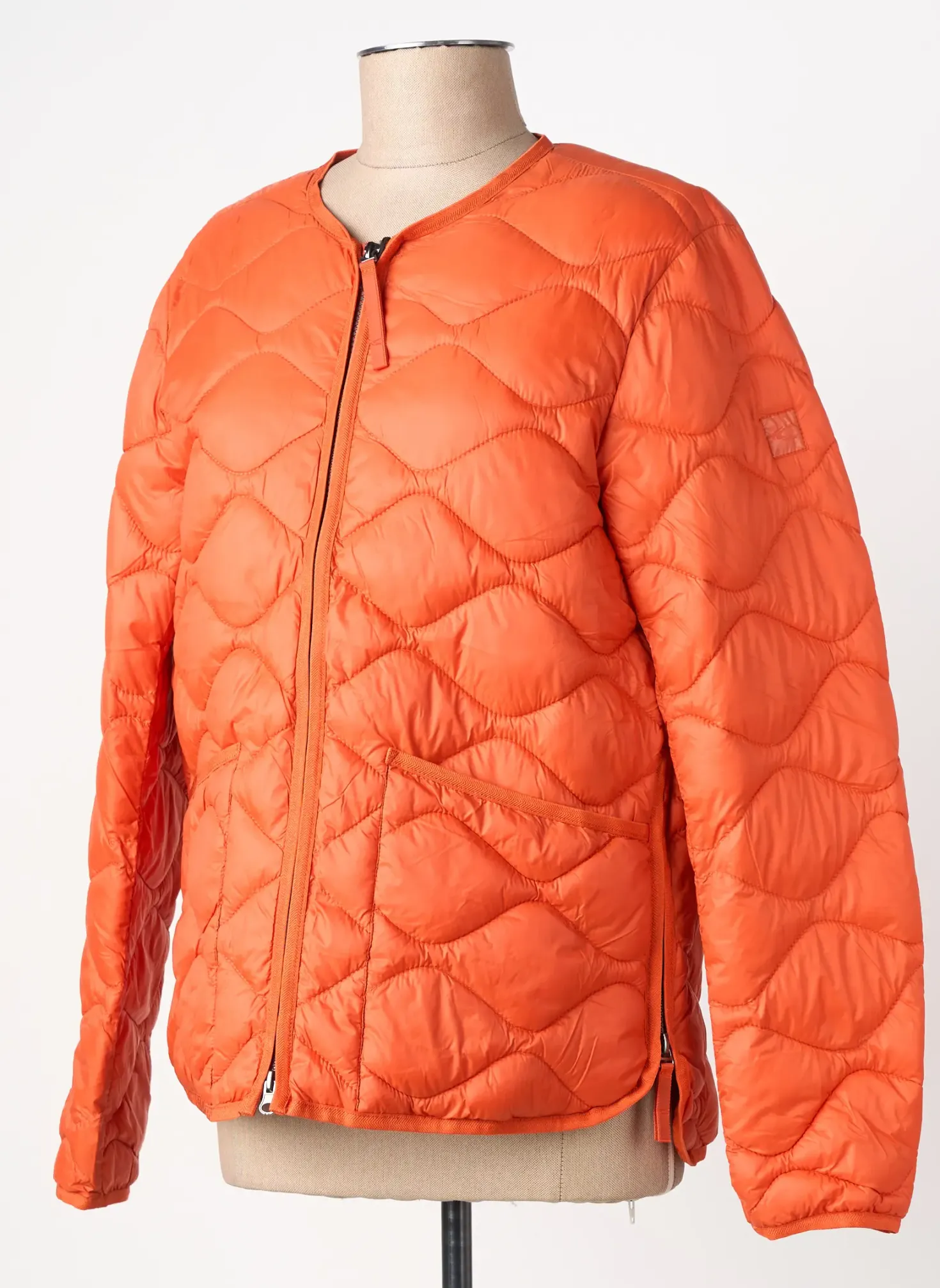 Doudoune Camel Active Orange Sans Capuche