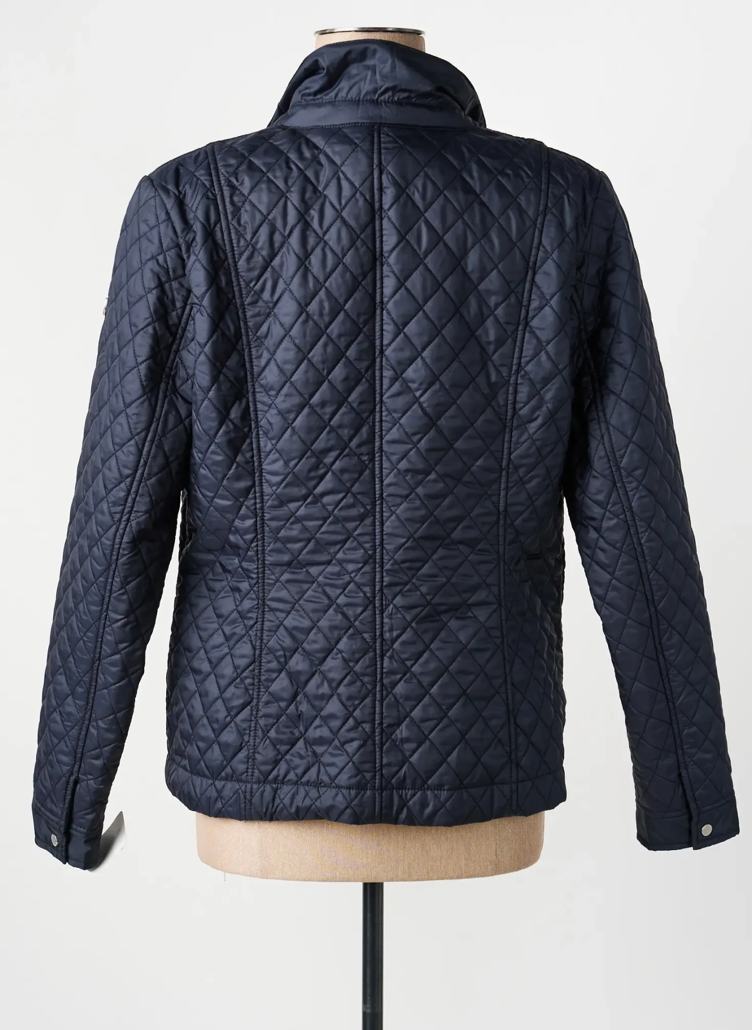 Doudoune Canasport Bleu Sans Capuche