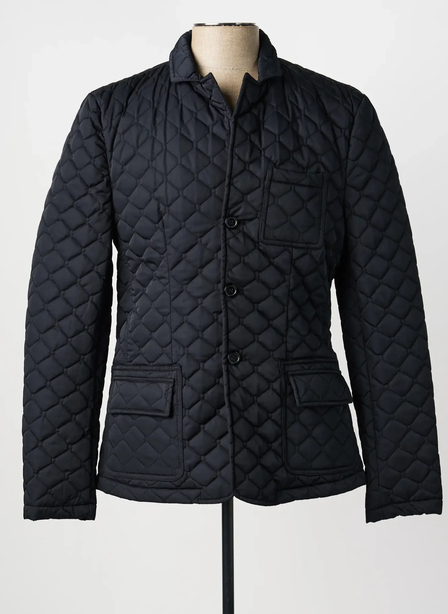 Doudoune Chrom Men Noir Sans Capuche