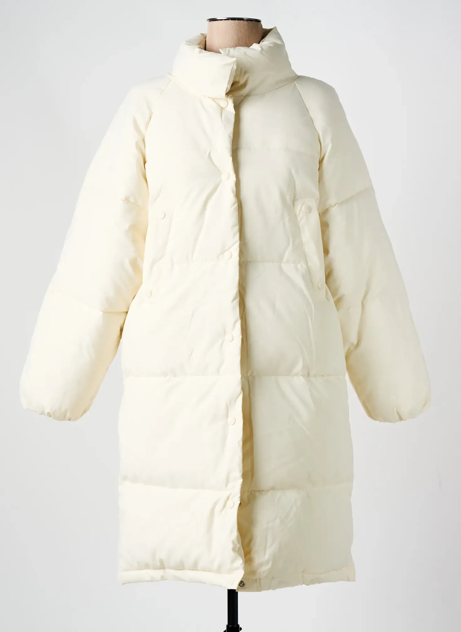 Doudoune Compañia Fantastica Beige Sans Capuche