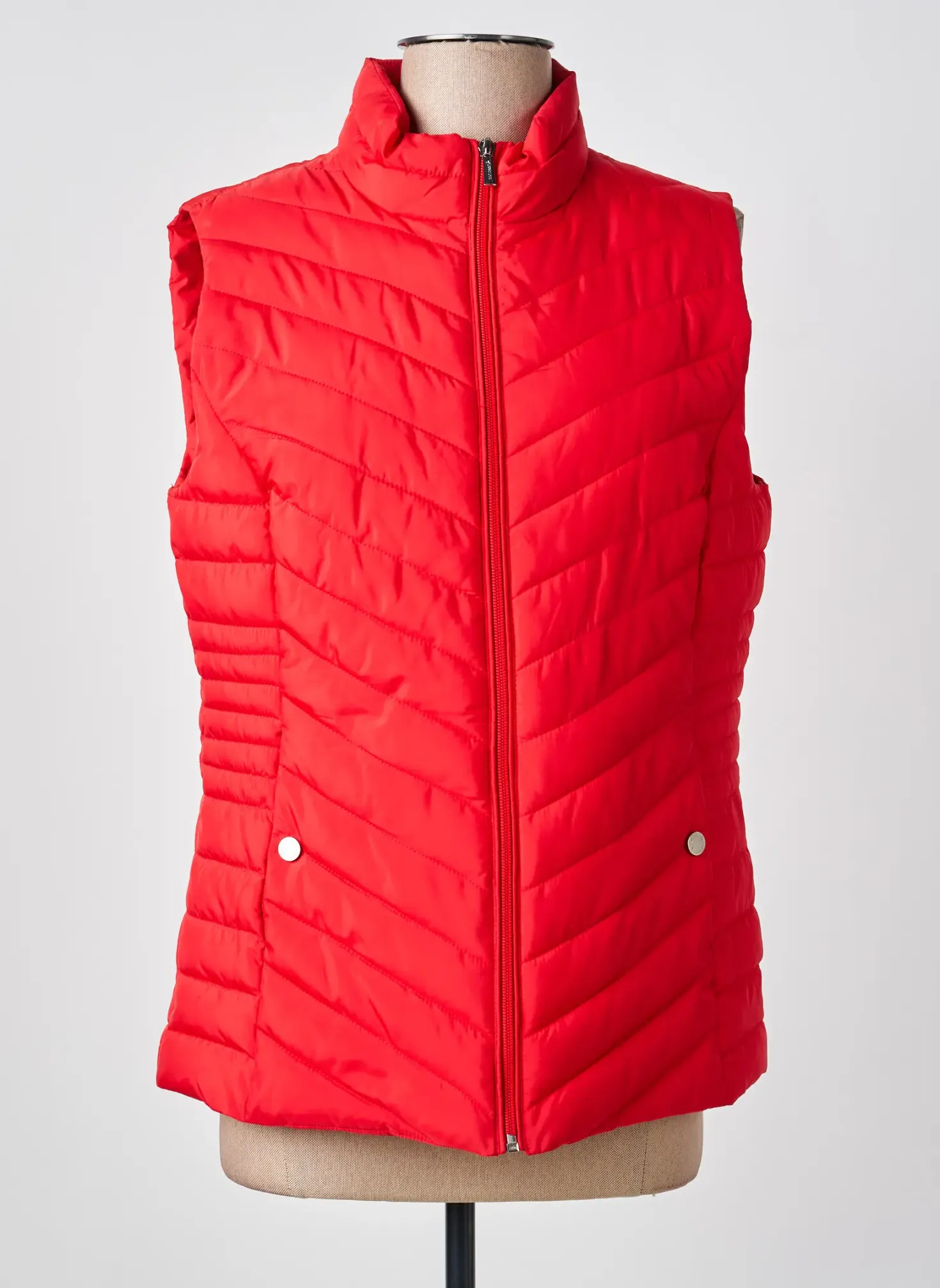 Doudoune Concept K Rouge Sans Capuche