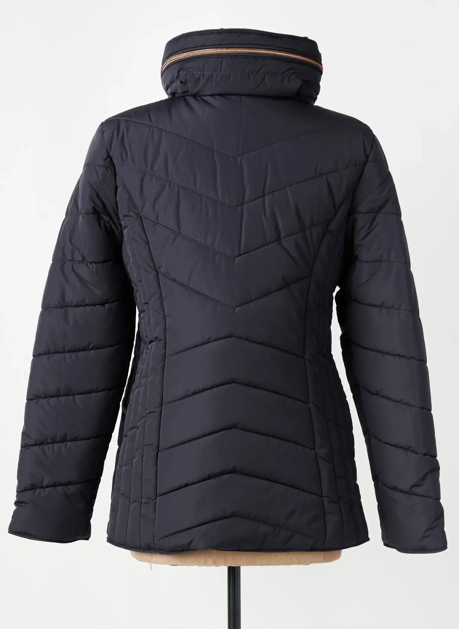 Doudoune Damart Noir A Capuche