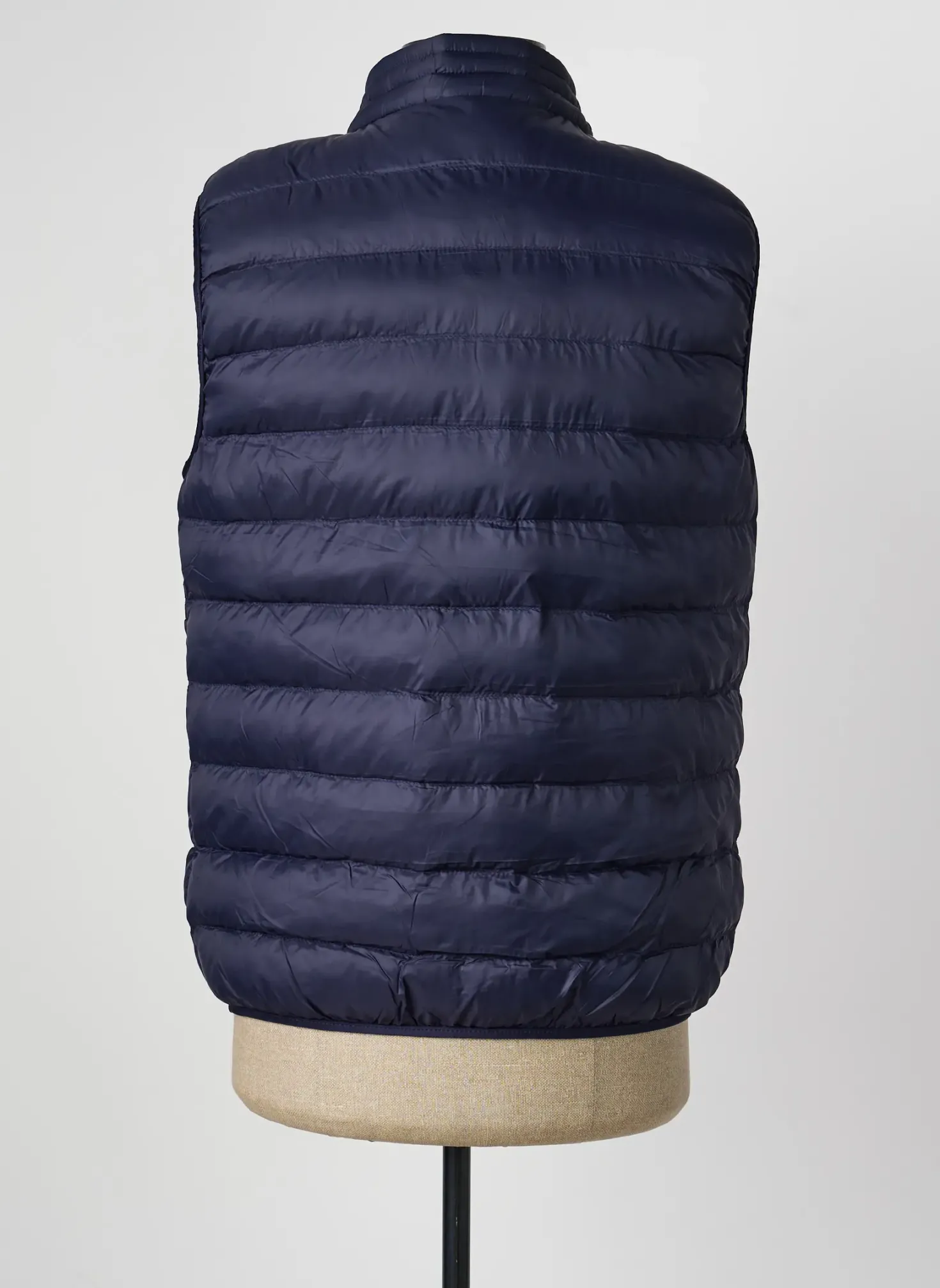 Doudoune Daytona Bleu Sans Capuche