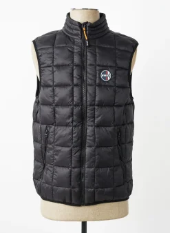 Doudoune Daytona Noir Sans Capuche