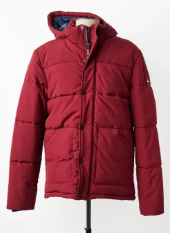Doudoune Daytona Rouge A Capuche