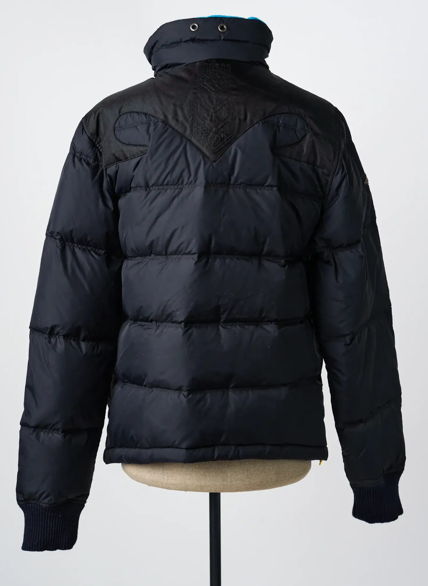 Doudoune Diesel Noir Sans Capuche