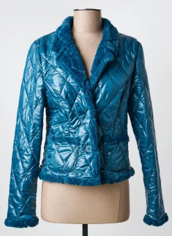 Doudoune Dina & Dess Bleu Sans Capuche