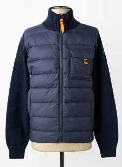 Doudoune Gertrude + Gaston Bleu Sans Capuche