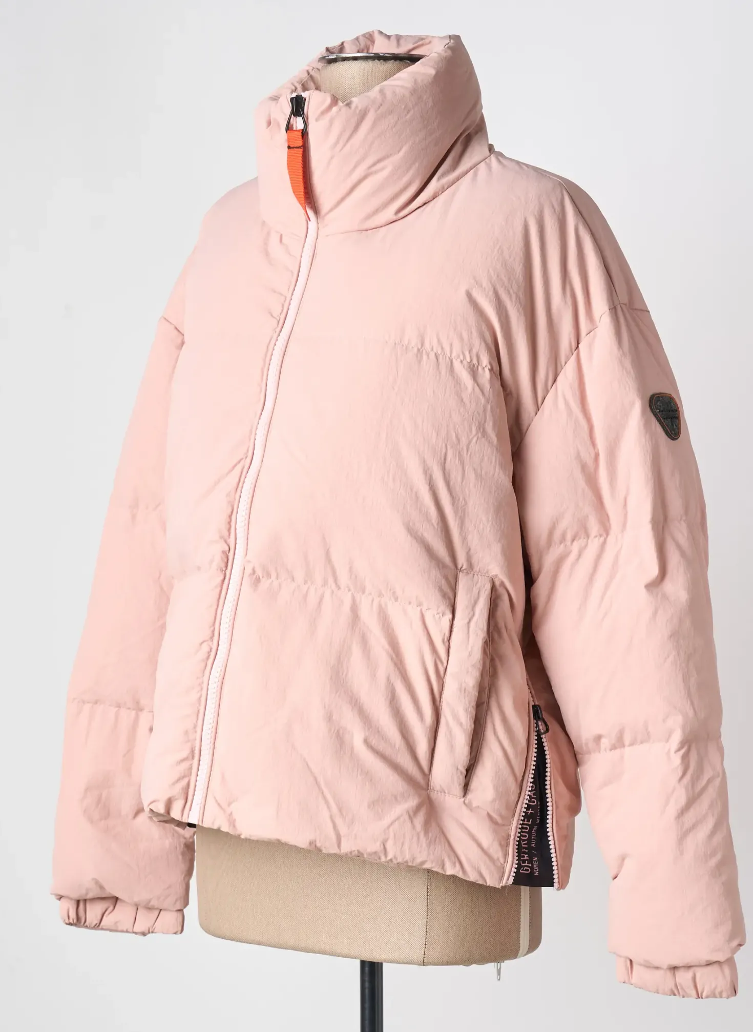 Doudoune Gertrude + Gaston Rose Sans Capuche