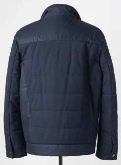 Doudoune Hafnium Bleu Sans Capuche