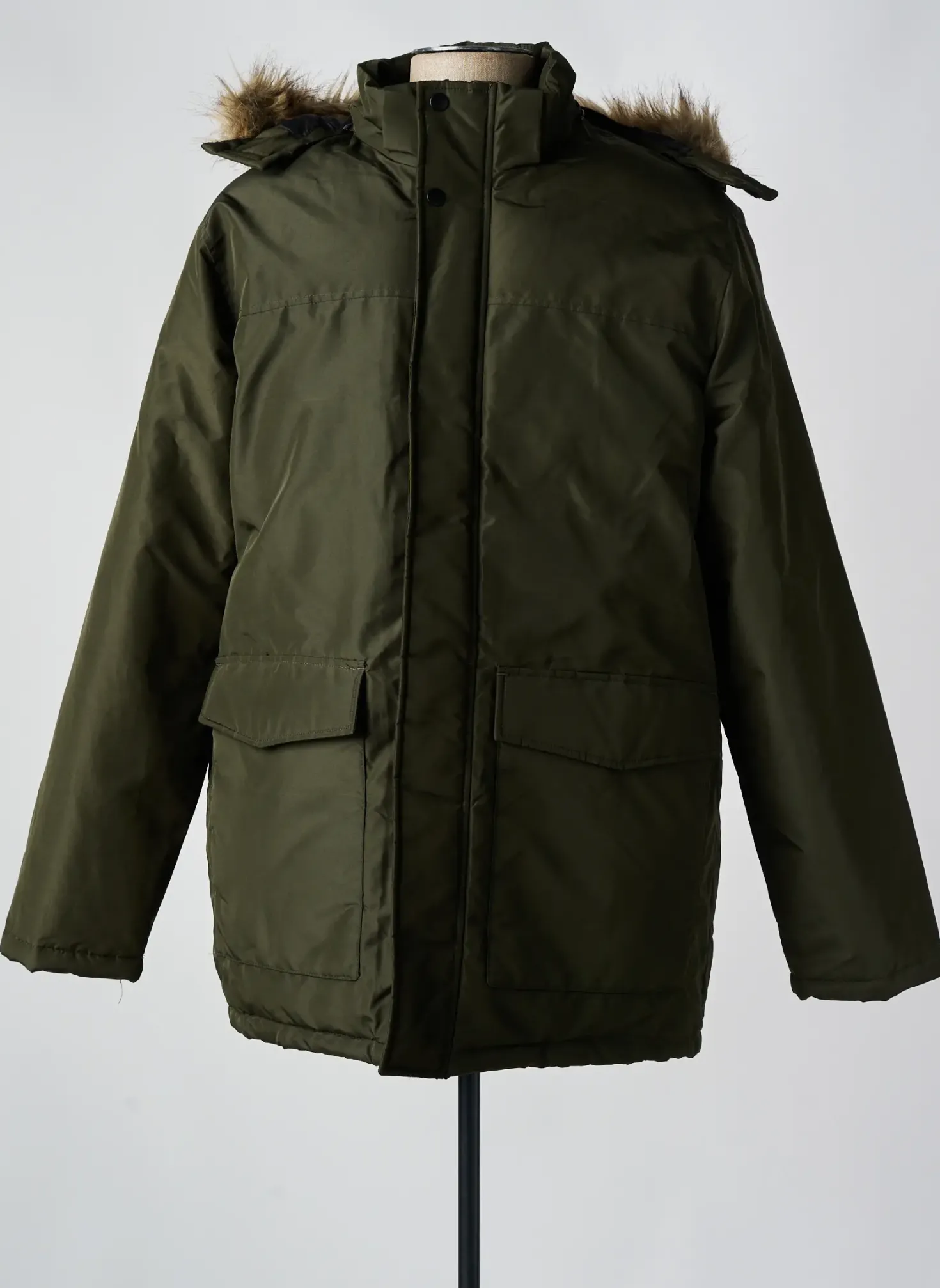 Doudoune Jack & Jones Vert A Capuche