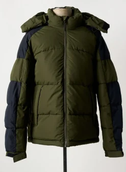 Doudoune Jack & Jones Vert A Capuche