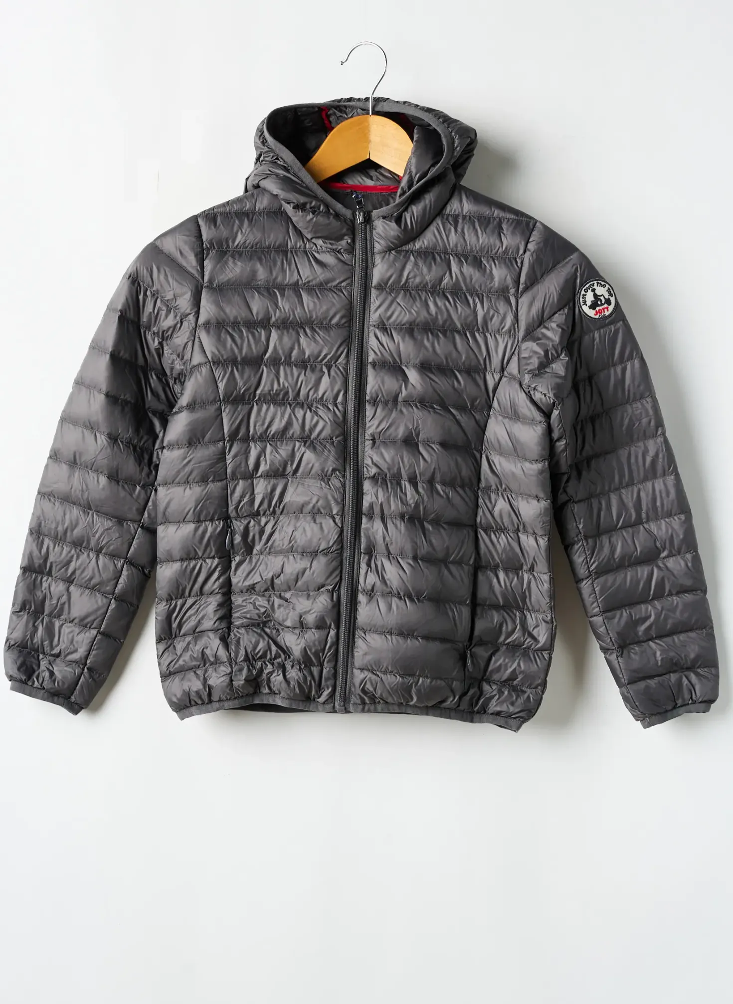 Doudoune Jott (just Over The Top) Gris Fonce A Capuche