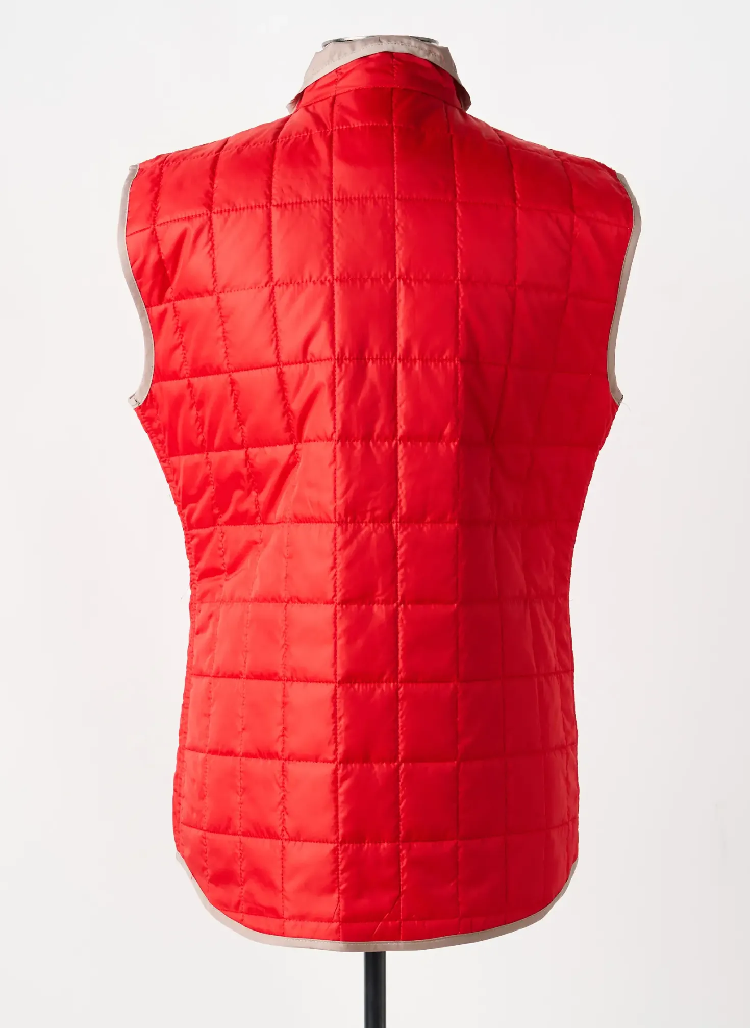 Doudoune Jumfil Rouge Sans Capuche