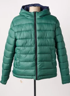 Doudoune Lee Cooper Bleu A Capuche