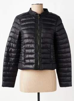 Doudoune Markup Noir Sans Capuche