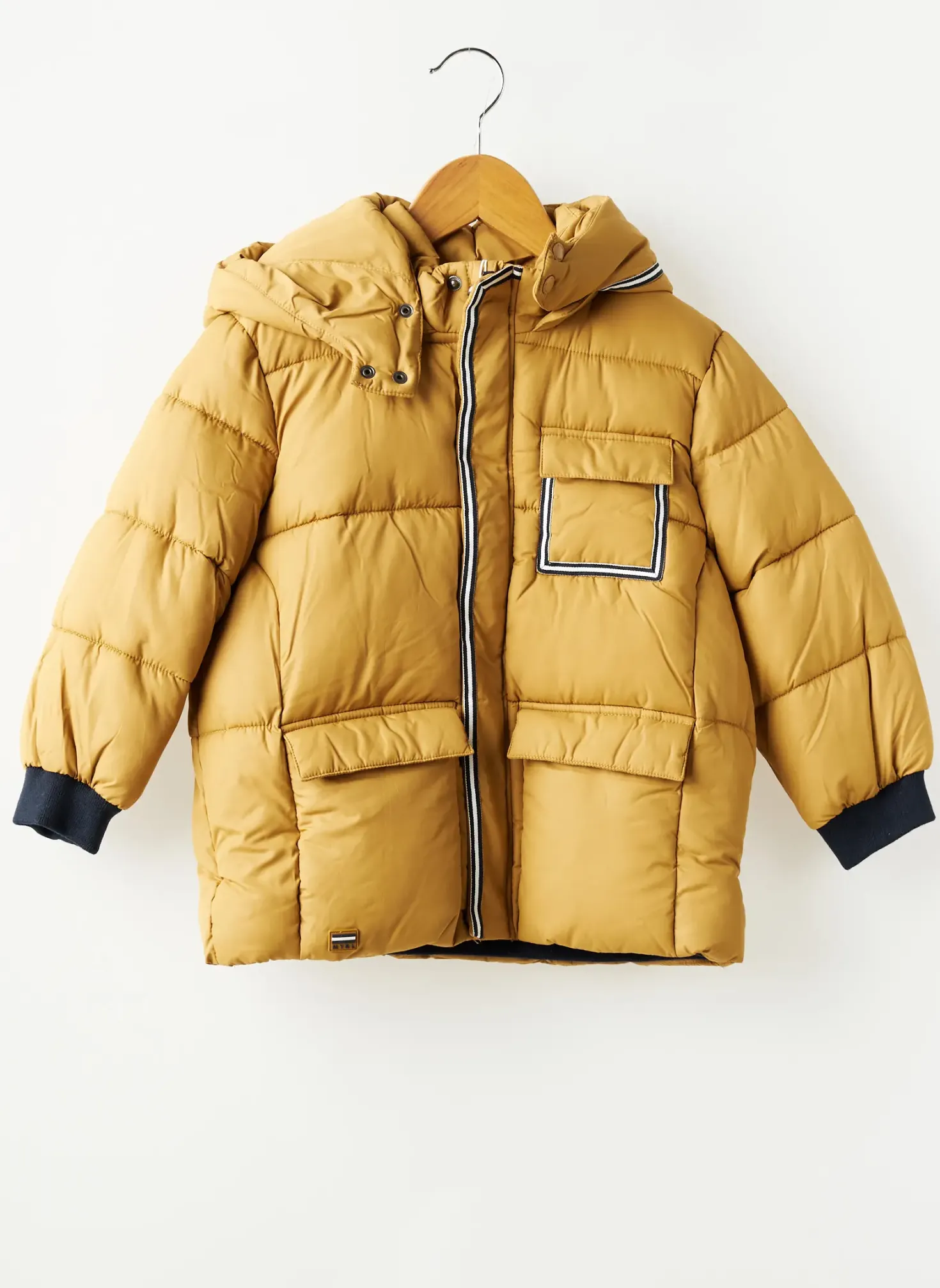 Doudoune Mayoral Beige A Capuche