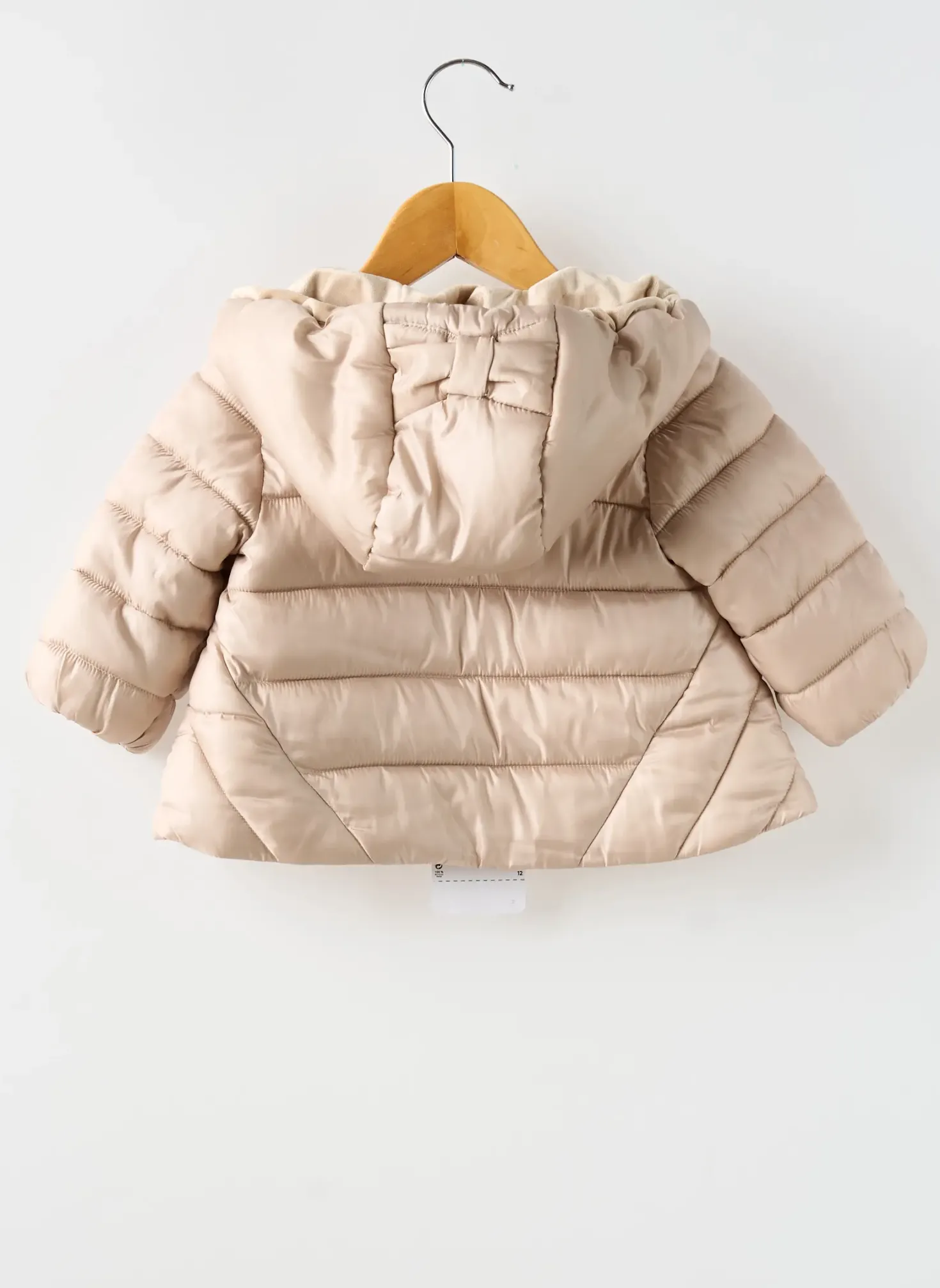 Doudoune Mayoral Beige A Capuche