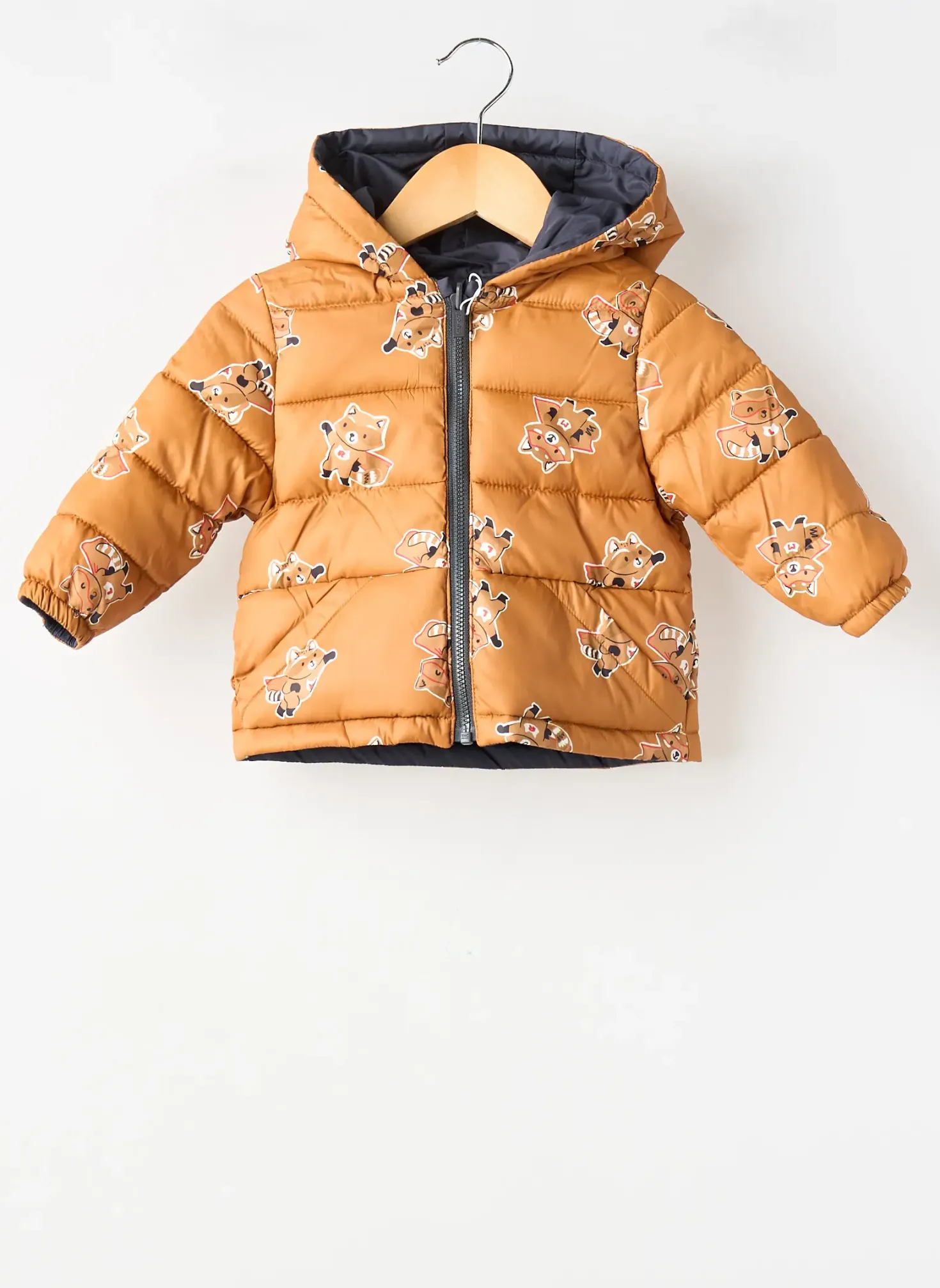 Doudoune Mayoral Bleu A Capuche