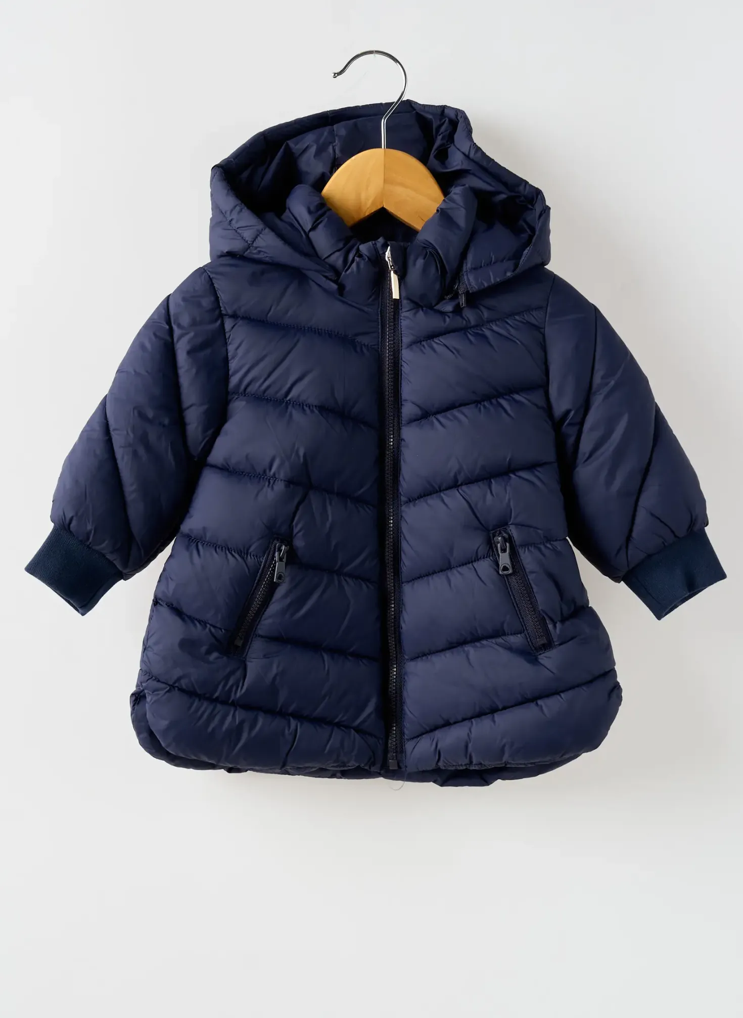 Doudoune Mayoral Bleu A Capuche