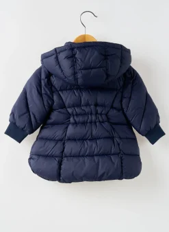 Doudoune Mayoral Bleu A Capuche