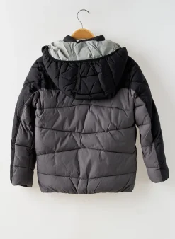 Doudoune Mayoral Gris A Capuche