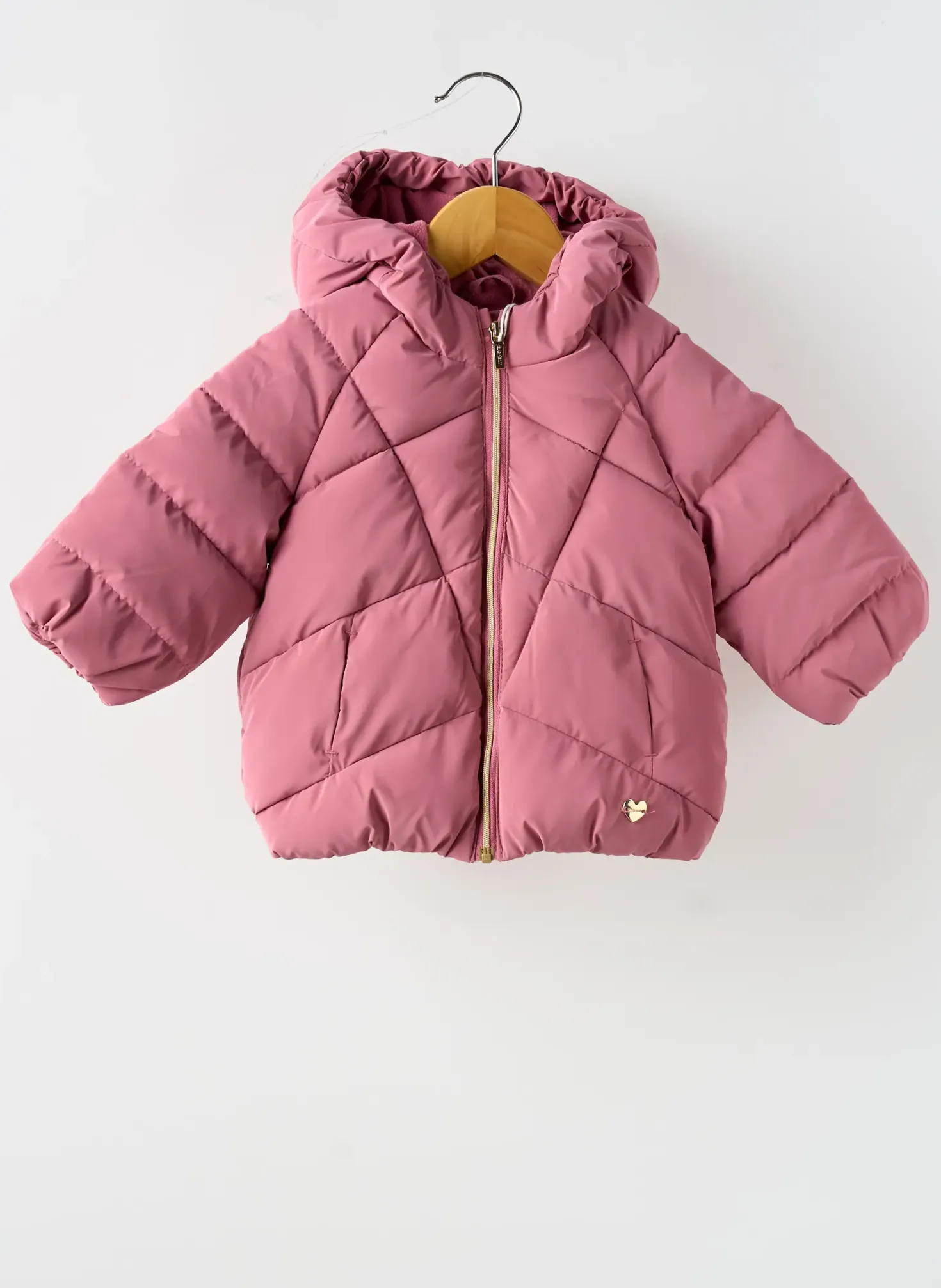 Doudoune Mayoral Rose A Capuche