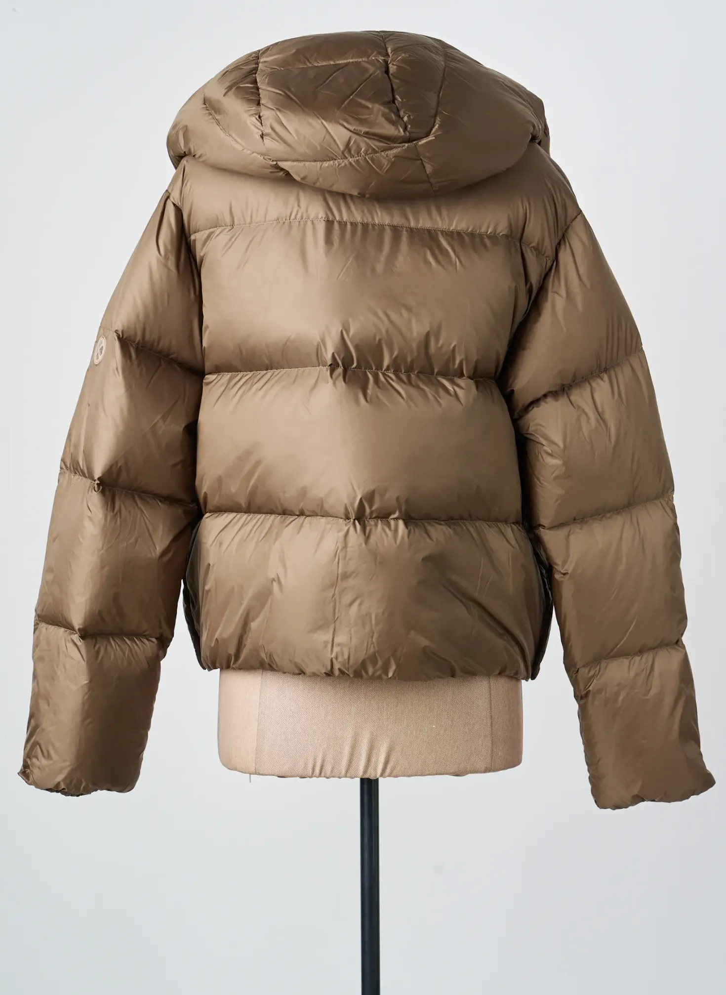 Doudoune Mpc (ma Petite Capsule) Marron A Capuche