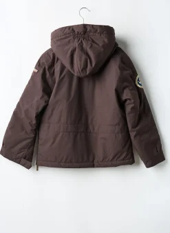 Doudoune Napapijri Marron A Capuche