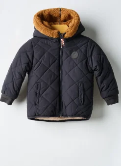 Doudoune Noppies Noir A Capuche