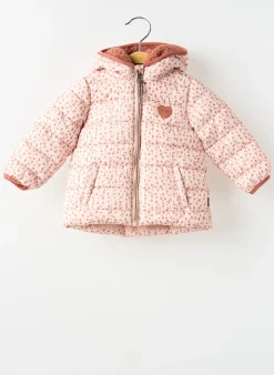 Doudoune Noppies Rose A Capuche