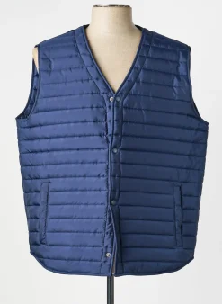 Doudoune Pepe Jeans Bleu Sans Capuche