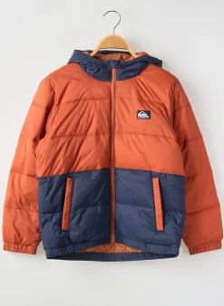 Doudoune Quiksilver Orange A Capuche