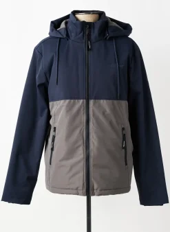 Doudoune Ragwear Bleu A Capuche