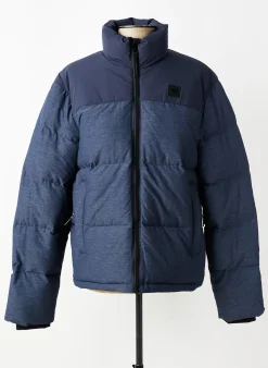 Doudoune Ragwear Bleu Sans Capuche